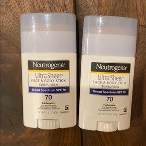 Neutrogena Face and Body Stick Sunscreen (2 Pack)